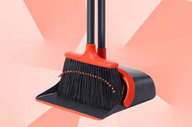 this clever broom and dustpan set