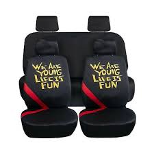 Fast Line Exclusive Seat Covers Stripe