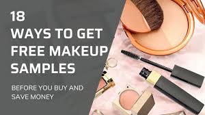 free makeup sles and save money