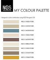 Colour Palette Made With The Ncs Navigator In 2019 Color