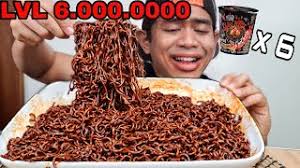 Maybe you would like to learn more about one of these? Nikmatnya Sarapan 6 Cup Mie Hitam Ghost Pepper Terpedas Lvl 6 Juta Youtube