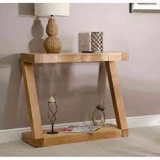 Mason And Bailey Z Hall Table Solid Oak