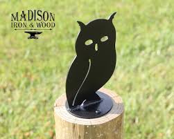 Owl Post Top For Round Wood Fence Post