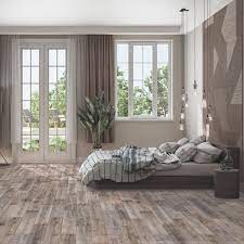 florida tile home collection sunset wood dark grey 6 in x 24 in porcelain floor and wall tile 14 sq ft case