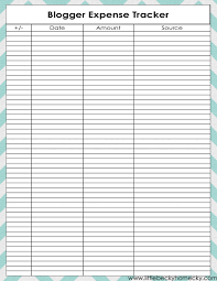 Best Photos Of Money Tracking Sheets Printable Free