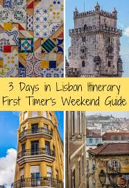 3 days in lisbon itinerary first timer