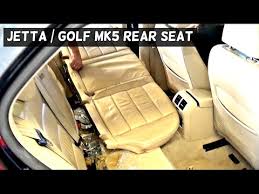 Remove Rear Seat On Vw Jetta Golf Mk5
