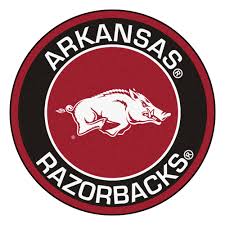Arkansas Razorback Roundel Mat - The Stadium Shoppe On Razorback