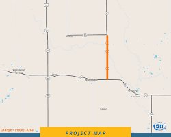 Image of SD 37 highway in South Dakota