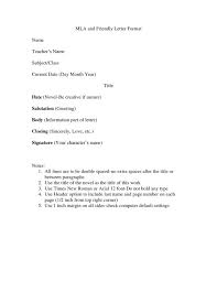 Cover Letter In Mla Mla Format Essay Title Page 3 Page Essay Format