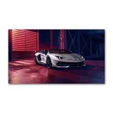 Amma hər avtomobilçi bir avtomobil istəyir, bu, digər. 2020 Lamborghini Aventador Roadster Sanat Posterleri Duvar Sanati Duvar Resim Tuvali Boyama Ev Dekor 30x45cm 40x60cm 50x75cm Resim Ve Hat Aliexpress