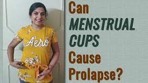 can menstrual cups cause prolapse