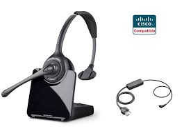Cisco Spa Compatible Plantronics Cs510 Wireless Headset Bundle With Electronic Remote Answer End And Ring Alert Ehs For Spa 512g 514g 525g 525g
