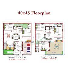 40x45 Floor Plan Floor Plans Ground