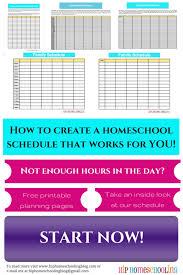 Homeschool Schedule How To Create One That Works