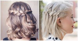 Start at the crown of your head and grab a small chunk of hair. 27 Beautiful And Fresh Braid Hairstyle Ideas For Short Hair