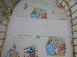 Peter Rabbit Bassinet Fitted Sheet And