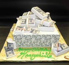 Money Cake Fondant gambar png