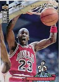 Buy from many sellers and get your cards all in one shipment! 1994 95 Upper Deck Jordan Collectors Choice 402 He S Back Nba Basketball Card Ebay