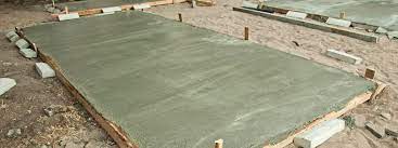 concrete slab floor and how to make one
