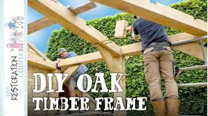 raising my first oak timber frame you
