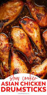 Asian Style Crockpot Chicken Drumsticks Yellowblissroad Com Recipe  gambar png