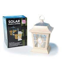 white solar led lantern uk garden