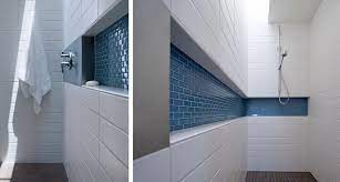 shower niches work for you in the bathroom