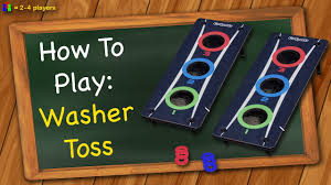 how to play washer toss you