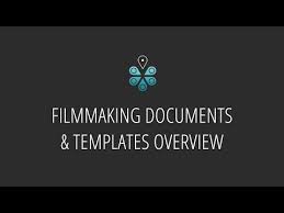 Download Free Filmmaking Production Documents