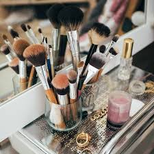 diy makeup brush holder tutorials
