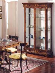 Walnut Display Cabinet For Dining Room