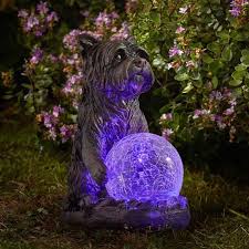 Smart Solar Mystic Dog Garden Ornament