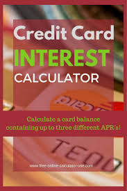 Credit Card Interest Calculator For Multiple Apr Balances