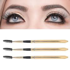 fong 3 pack eyelash brush set reusable