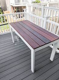 Diy Outdoor Furniture Diy Patio Table