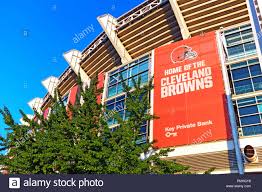 Cleveland Browns Home Stadium Stock Photos Cleveland