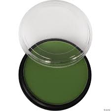 mehron starblend cake makeup green