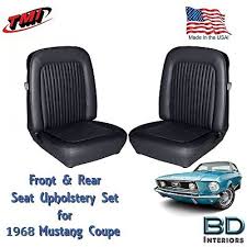 Rear Seat Upholstery With Headrests