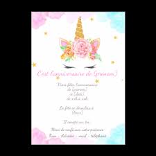 Aux décorations ou aux invitations! Carte D Invitation Pour Un Anniversaire D Enfants A Imprimer Gratuit