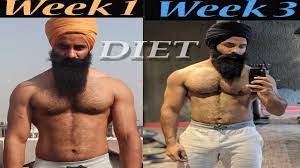 Week 3 -Six Pack Abs Transformation || Diet for Fat loss - YouTube