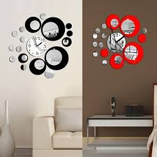Chusei Acrylic Clock Design Mirror