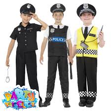 Junior swat police officer cop uniform kids fancy dress halloween child costume. Kids Policeman Costume Police New York Cop Uniform Boys Girls Fancy Dress Outfit Ebay