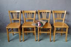 vintage bistro chairs by luterma set