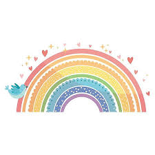 Rainbow Wall Decal Sticker Nursery