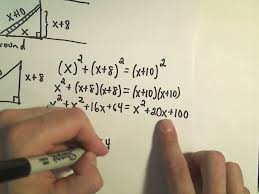 solving for x quadratic equations