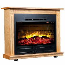 Heat Surge Roll N Glow Fireplace And