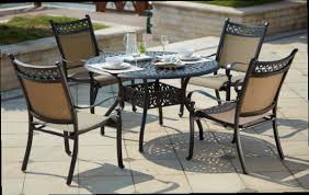 patio furniture aluminum sling dining