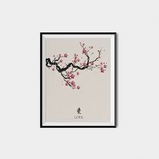 Cherry Blossom Art Japanese Art Print