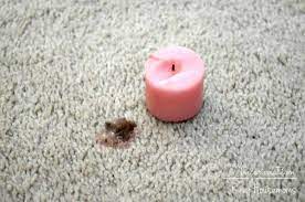 wax out of carpet real housemoms